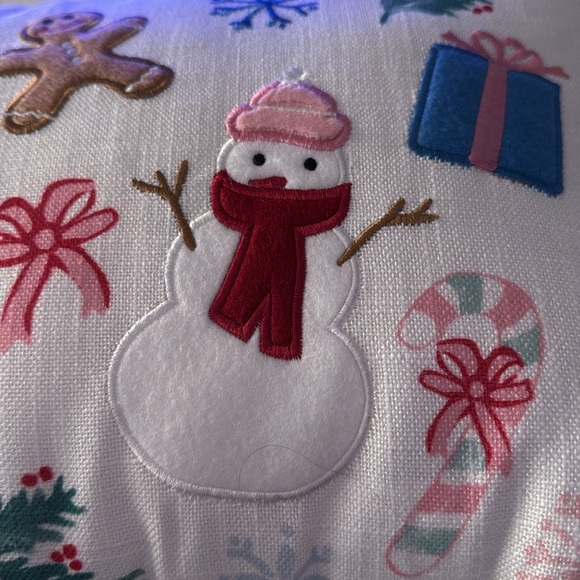 Cupcakes and Cashmere Pastel Christmas Gingerbread House Decorative Throw Pillow - Picture 4 of 9